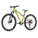 CUBE Kid 240 Race nuorten maastopyörä green´n´orange
